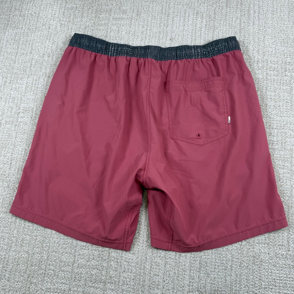 Vuori Mens 2XL Kore Lined 7" Red Athletic Training Gym Performance Shorts - Picture 2 of 8
